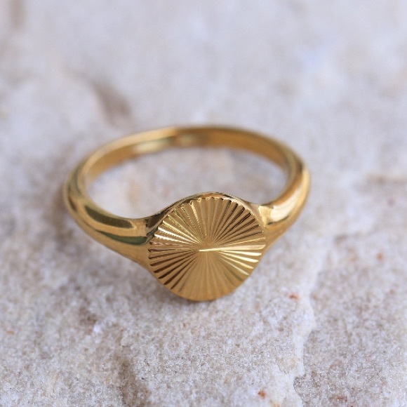 Dainty ring sunshine ring - Picture 2 of 8